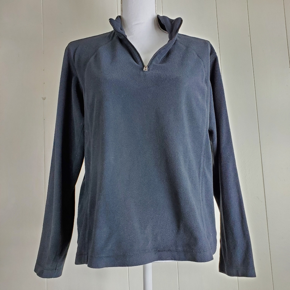 Columbia 1/4 zip fleece pullover jacket size large